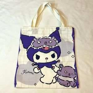 Kuromi Canvas Tote Bag